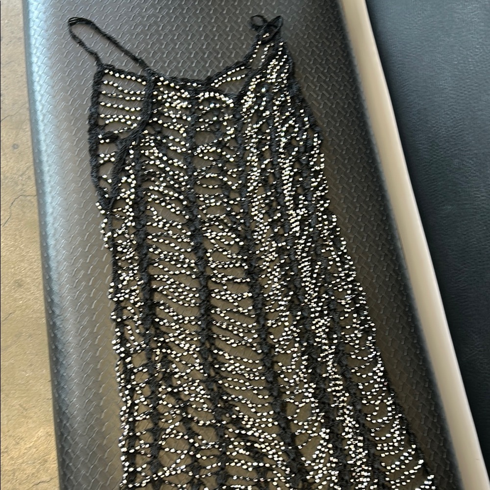 Chic Black See Through Slip Dress for Cocktail Night
